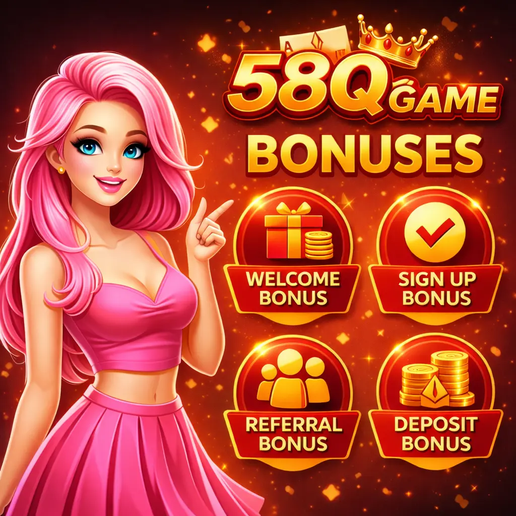 58Q Game daily bonuses and rewards
