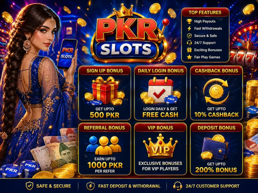 PKR Slots-bonus slots Pakistan